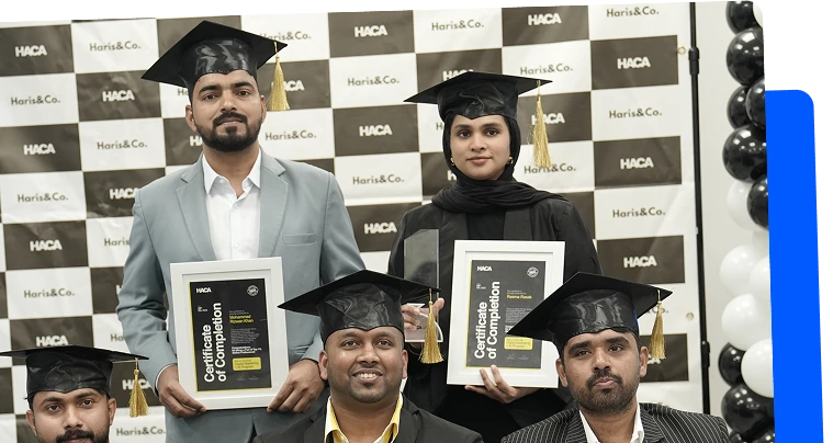 HACA students at graduation ceremony